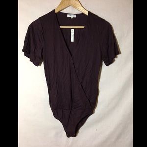 Madewell Wrap-front Bodysuit
